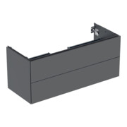 Geberit Meuble sous-lavabo One 118,4x50,4x47 cm, lava/laqué m, 2 L