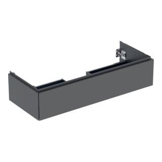 Geberit Meuble sous-lavabo One 118,4x50,4x47 cm, lave/lacqué m, 1 L