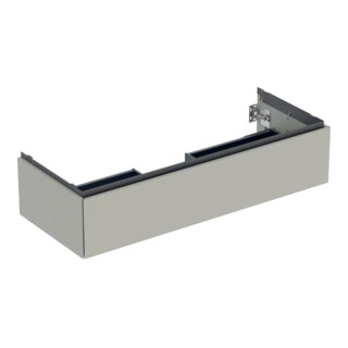 Geberit Meuble sous lavabo One 118,4x50,4x47cm, greige/laqué m, 1 L