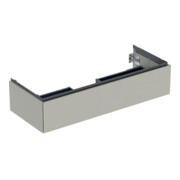 Geberit Meuble sous lavabo One 118,4x50,4x47cm, greige/laqué m, 1 L
