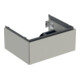 Geberit Meuble sous-lavabo One 59,2x50,4x47 cm, greige/laqué m, 1 L-1