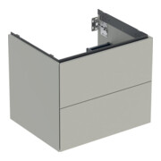 Geberit Meuble sous-lavabo One 59,2x50,4x47cm, greige/laqué m, 2 L