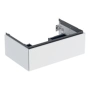 Geberit Meuble sous lavabo One 74x50,4x47 cm, blanc mat, 1 tiroir