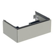 Geberit Meuble sous lavabo One 74x50,4x47 cm, greige/laqué, 1 tiroir