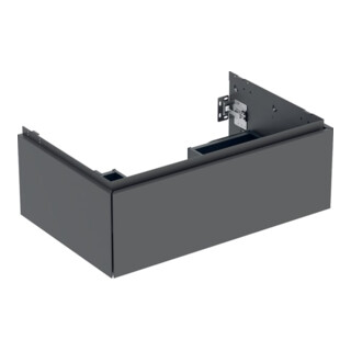 Geberit Meuble sous-lavabo One 74x50,4x47 cm, lave/peint mat, 1 tiroir