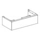 Geberit Meuble sous lavabo One 88,8x50,4x47 cm, blanc/laqué, 1 tiroir