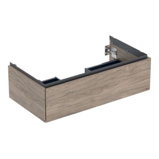 Geberit Meuble sous-lavabo One 88,8x50,4x47 cm, N hick./bois Mela, 1 L