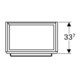 Geberit Meuble sous-lavabo Renova Compact 55x60,4x36,7 cm, 1 porte, blanc brillant-5