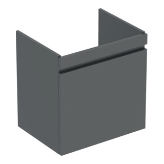 Geberit Meuble sous lavabo Renova Plan 58,5x60,6x44,6 cm, lava, laqué mat
