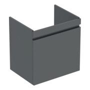 Geberit Meuble sous lavabo Renova Plan 58,5x60,6x44,6 cm, lava, laqué mat