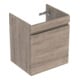 Geberit Meuble sous lavabo Renova Plan 58,5x60,6x44,6 cm, Noyer, F. structuré-1