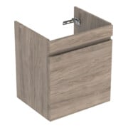 Geberit Meuble sous lavabo Renova Plan 58,5x60,6x44,6 cm, Noyer, F. structuré