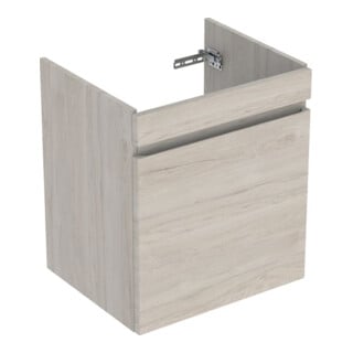 Geberit Meuble sous-lavabo Renova Plan 58,5x60,6x44,6cm, Noyer, F. struct.
