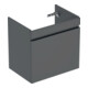 Geberit Meuble sous lavabo Renova Plan 63,4x60,6x44,6 cm, lave, laqué mat-1