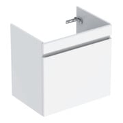 Geberit Meuble sous lavabo Renova Plan 63,4x60,6x44,6cm, blanc, laqué brillant