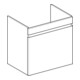Geberit Meuble sous-lavabo Renova Plan 63,4x60,6x44,6cm, Noyer, F. structuré