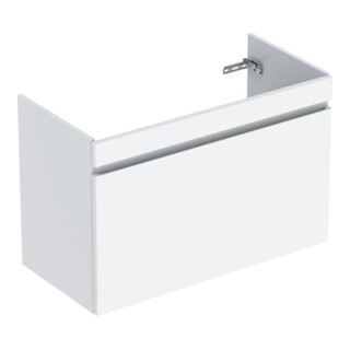 Geberit Meuble sous lavabo Renova Plan 68,2x60,6x44,6 cm, blanc, laqué brillant