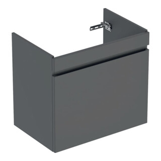 Geberit Meuble sous lavabo Renova Plan 68,2x60,6x44,6 cm, lava, laqué mat
