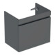Geberit Meuble sous lavabo Renova Plan 68,2x60,6x44,6 cm, lava, laqué mat-1
