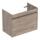 Geberit Meuble sous lavabo Renova Plan 78,2x60,6x44,6cm, Noyer, F. structuré-1