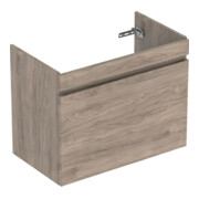Geberit Meuble sous lavabo Renova Plan 78,2x60,6x44,6cm, Noyer, F. structuré