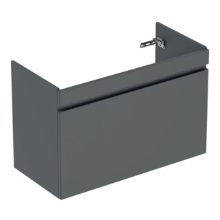 Geberit Meuble sous lavabo Renova Plan 92,8x60,6x44,6 cm, lava, laqué mat