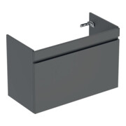 Geberit Meuble sous lavabo Renova Plan 92,8x60,6x44,6 cm, lava, laqué mat