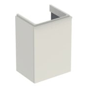 Geberit Meuble sous lavabo Smyle Square 44,2x61,7x35,6 cm, 1 porte droite, sable brillant-1