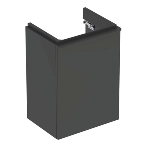 Geberit Meuble sous lavabo Smyle Square 44,2x61,7x35,6 cm, 1 porte gauche, lave mat