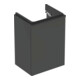 Geberit Meuble sous lavabo Smyle Square 44,2x61,7x35,6cm, 1 porte droite, lava mat-1
