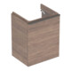 Geberit Meuble sous lavabo Smyle Square 49,2x61,7x40,6 cm, 1 porte, bois épais N-1