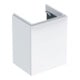 Geberit Meuble sous lavabo Smyle Square 49,2x61,7x40,6 cm, 1 porte droite, blanc brillant-1