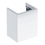 Geberit Meuble sous lavabo Smyle Square 49,2x61,7x40,6 cm, 1 porte droite, blanc brillant-1