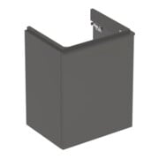 Geberit Meuble sous lavabo Smyle Square 49,2x61,7x40,6 cm, porte à gauche, lava mat-1