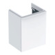 Geberit Meuble sous-lavabo Smyle Square 49,2x61,7x40,6cm, P. gauche, blanc brillant-1