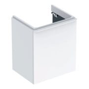 Geberit Meuble sous-lavabo Smyle Square 53,6x61,7x43,3cm, 1 tiroir droite, blanc brillant