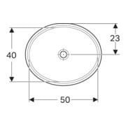 Geberit Meuble sous-lavabo VariForm 56x46 cm, sans trop-plein, K-Tect blanc-4