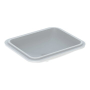 Geberit Meuble sous lavabo VariForm 58x49 cm, sans trop-plein, droit, blanc K-Tect