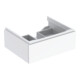 Geberit Meuble sous lavabo Xeno2 58x22x46,2cm, laqué brillant/blanc, avec tiroir-1