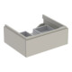 Geberit Meuble sous-lavabo Xeno2 58x22x46,2cm, mat/greige, avec tiroir-1