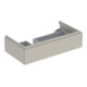 Geberit Meuble sous lavabo Xeno2 88x22x46,2 cm, avec tiroir, avec plan, gris-beige-1