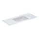 Geberit Meuble vasque One 120x48 cm, sans robinet + trop-plein, blanc KeraTect-1