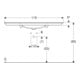 Geberit Meuble vasque One 120x48 cm, sans robinet + trop-plein, blanc KeraTect-4