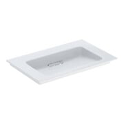 Geberit Meuble vasque One 75 cm, sans robinet + trop-plein, K-Tect/blanc