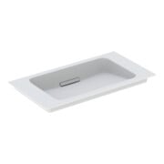 Geberit Meuble vasque One 75x40 cm, sans trop-plein, avec K-Tect/blanc brillant