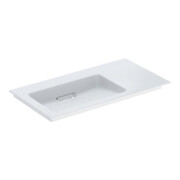 Geberit Meuble vasque One 90x47,5 cm, sans trop-plein, blanc K-Tec/Bl, sans robinetterie