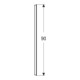 Geberit Miroir lumineux Option Basic éclairage haut, 140x90 cm
