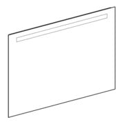 Geberit Miroir lumineux Option Basic éclairage supérieur, 100x70 cm-2