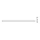 Geberit Miroir lumineux Option Basic éclairage supérieur, 100x70 cm