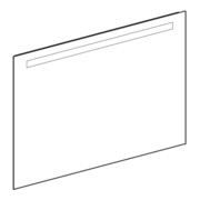 Geberit Miroir lumineux Option Basic éclairage supérieur, 100x70 cm-4